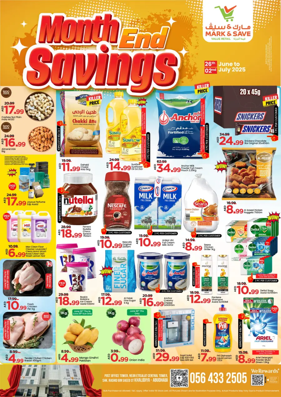 Month End Saving In Mark & Save Abu Dhabi
