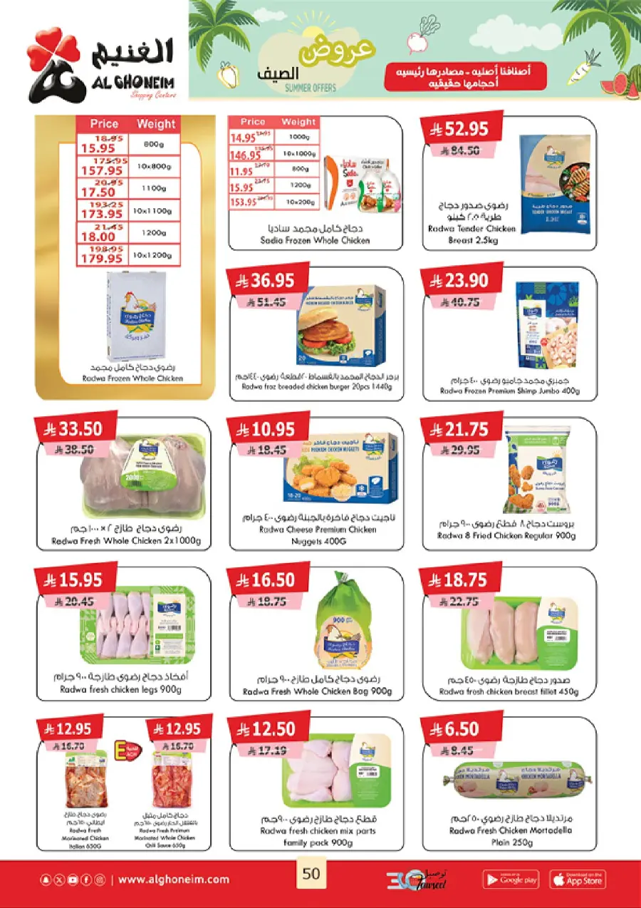Summer Offers In Al Ghoneim market undefined