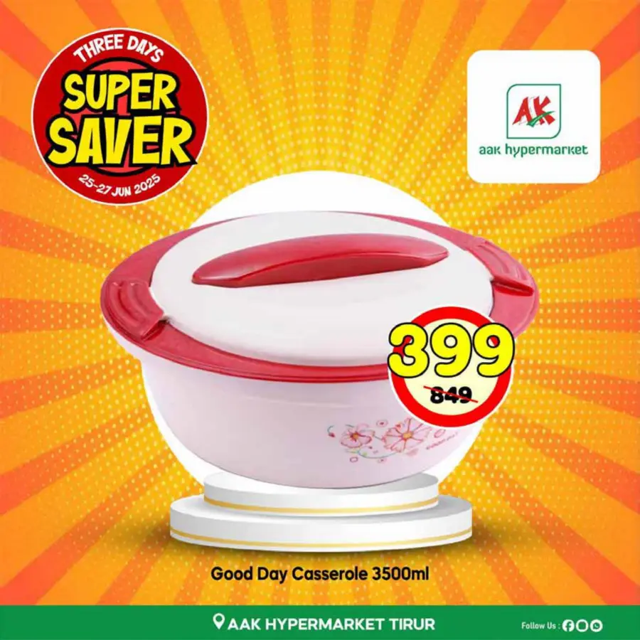 Weekend fresh deal In AAK Hypermarket Malappuram