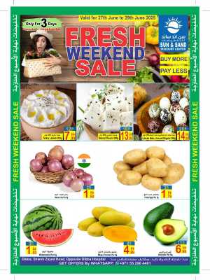 Fresh Weekend Sale In  Sun & Sand Fujairah