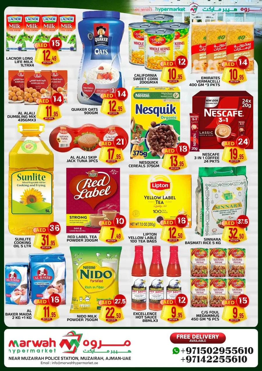 Month-End Offer In Marwah Hypermarket Sharjah / Ajman