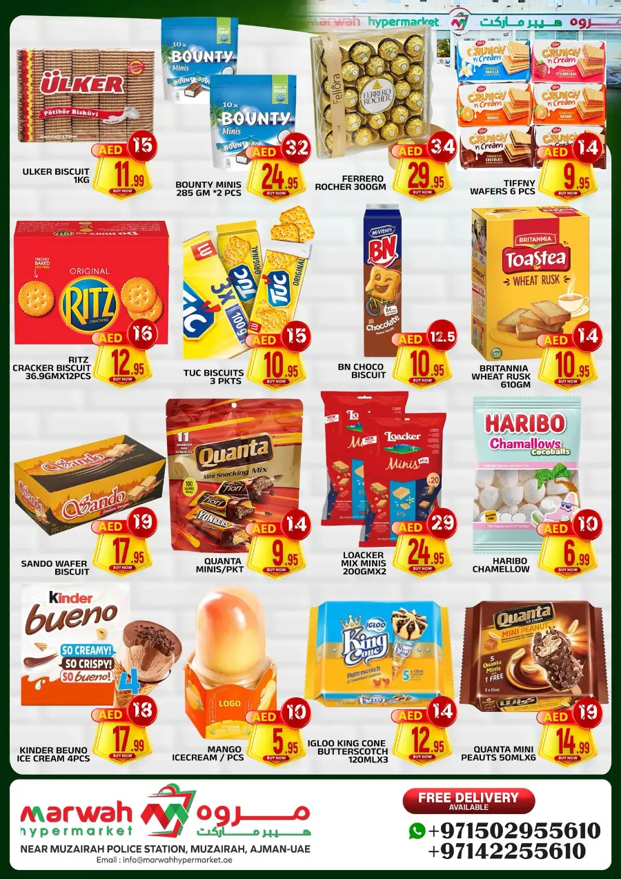 Month-End Offer In Marwah Hypermarket Sharjah / Ajman