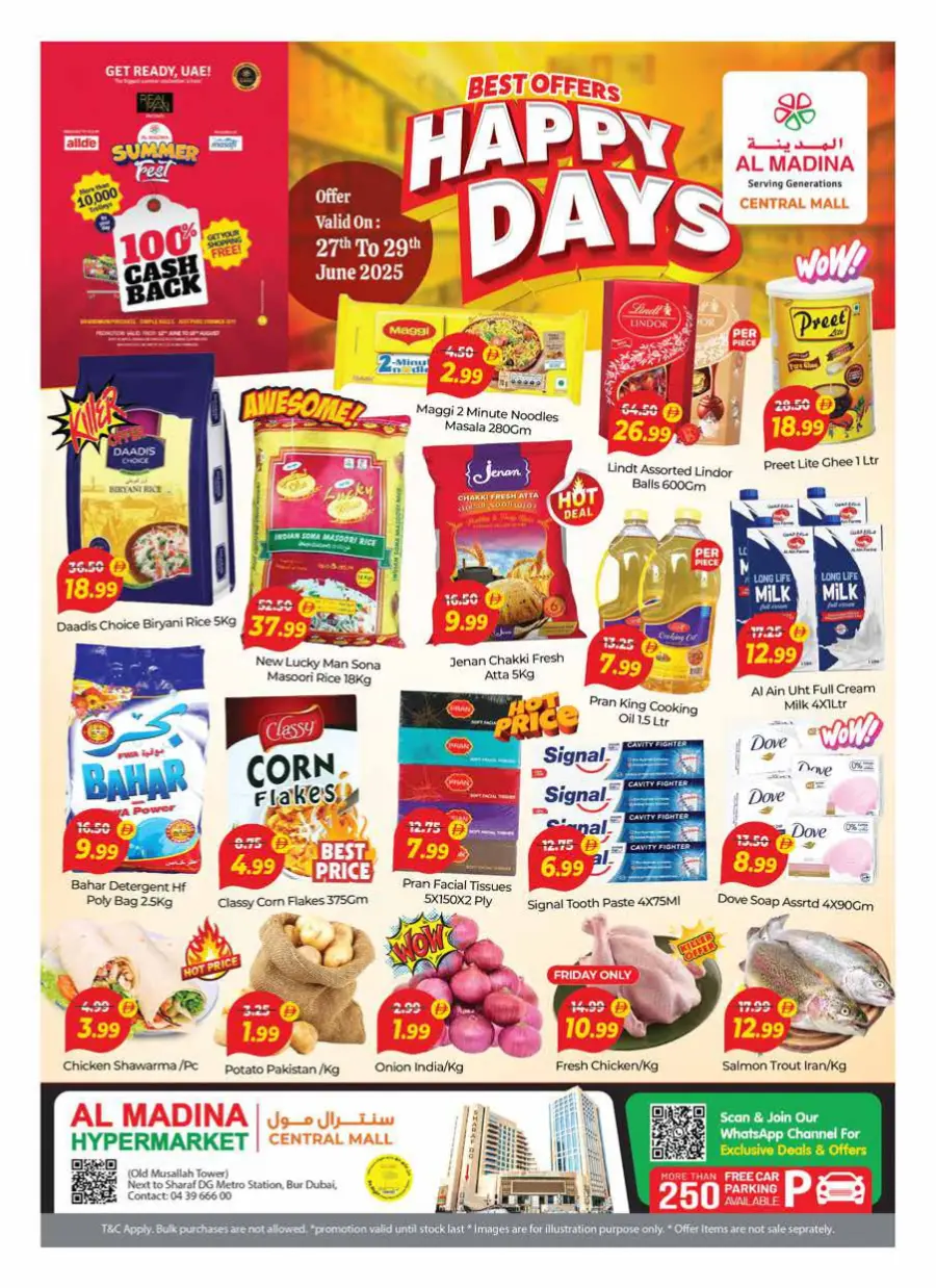 Happy Days In Al Madina Hypermarket Dubai