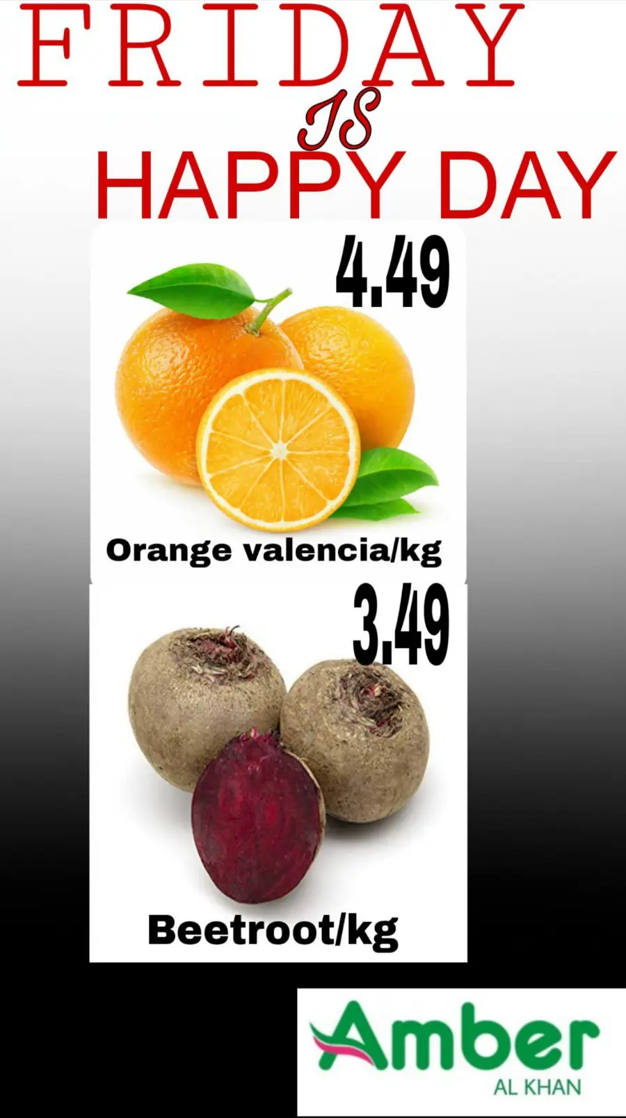 Friday Offer In Amber Hypermarket Sharjah / Ajman