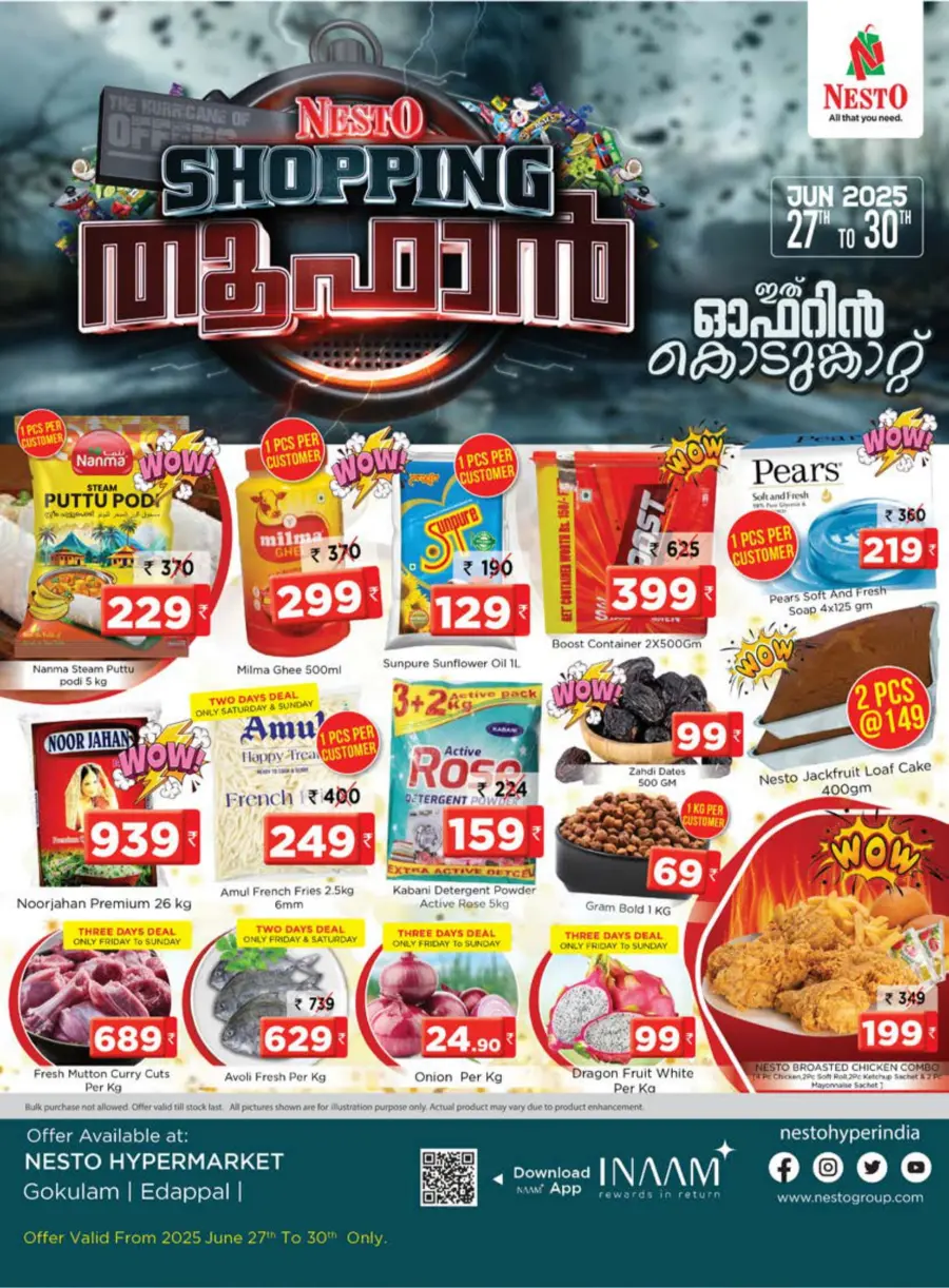 Shopping Toofan In Nesto Hypermarket Calicut