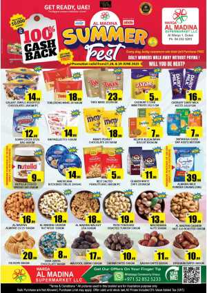 Summer Fest In Al Madina Hypermarket Dubai