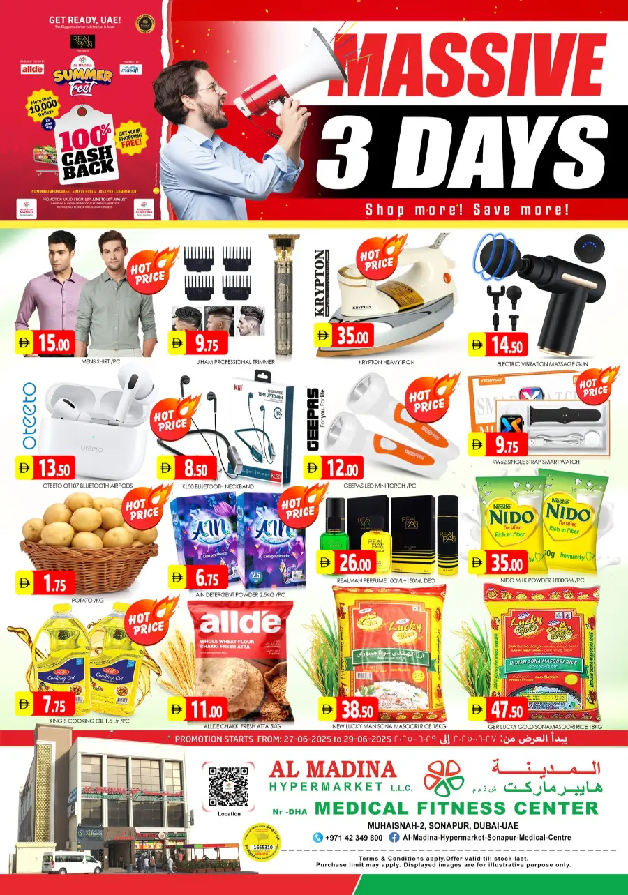 Massive 3 Days In Al Madina Hypermarket Dubai