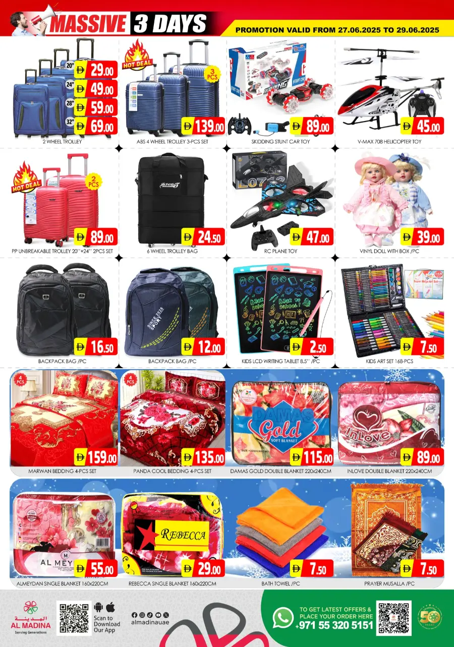 Massive 3 Days In Al Madina Hypermarket Dubai