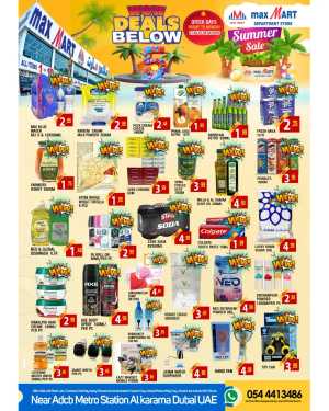 Wow Deals Below 5 In Maxmart Dubai