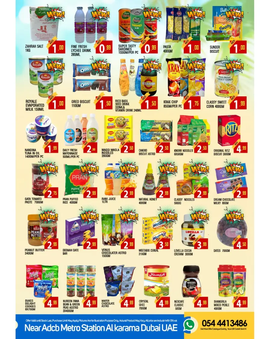 Wow Deals Below 5 In Maxmart Dubai
