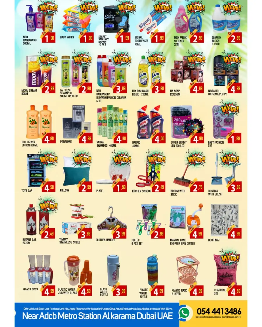 Wow Deals Below 5 In Maxmart Dubai