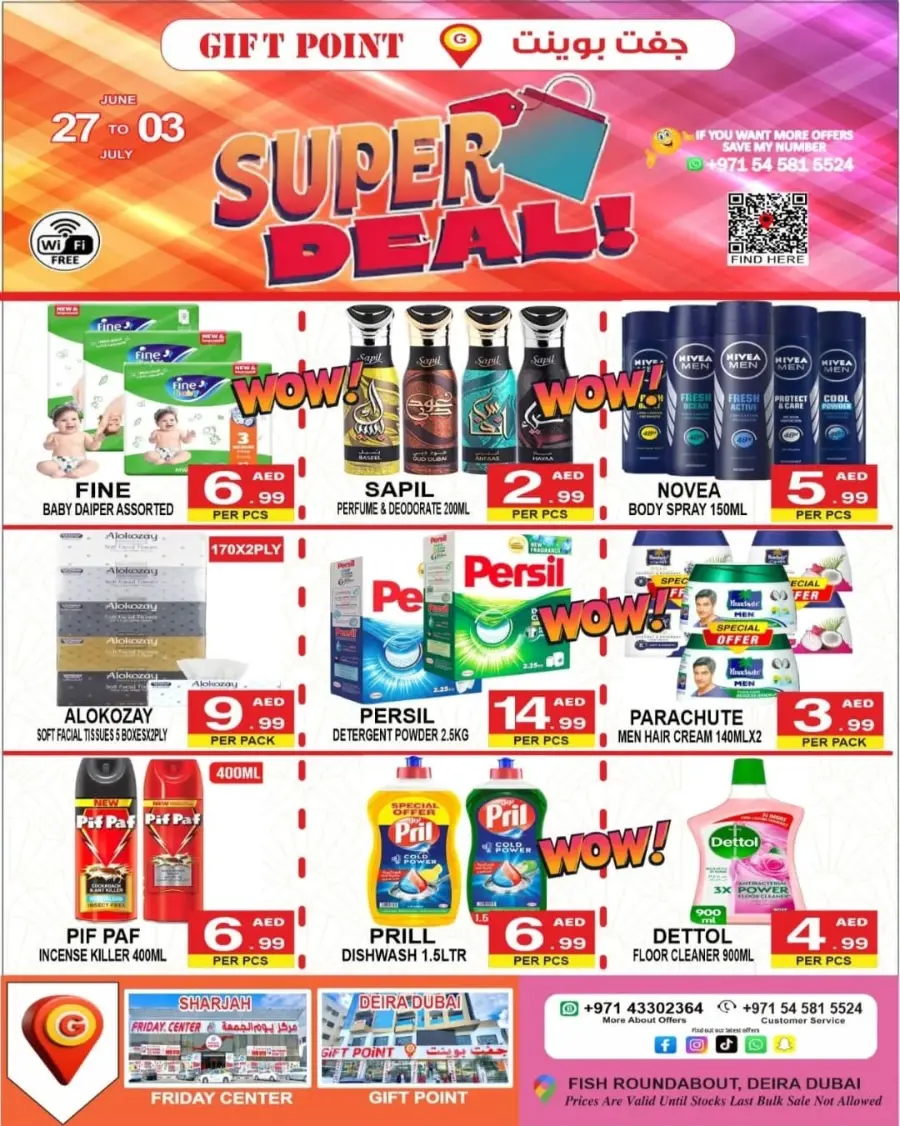 Super Deal In Gift Point Department Store Dubai
