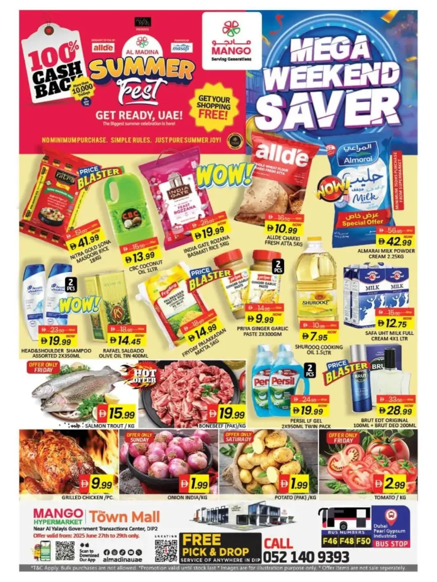 Mega Weekend Saver In Mango Hypermarket Dubai