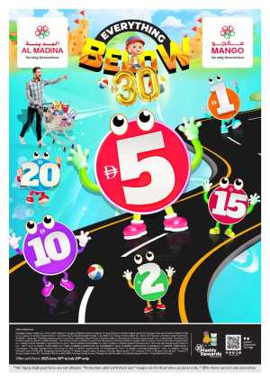 Everything Below 30 In Al Madina Hypermarket Dubai,Sharjah / Ajman