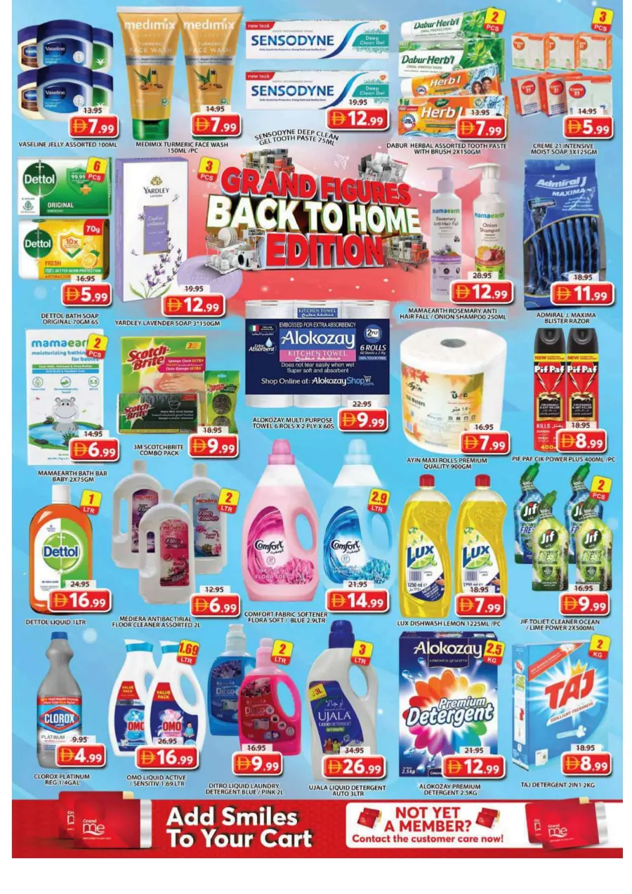 Grand Figures Back To Home Edition In Grand Hypermarket Sharjah / Ajman