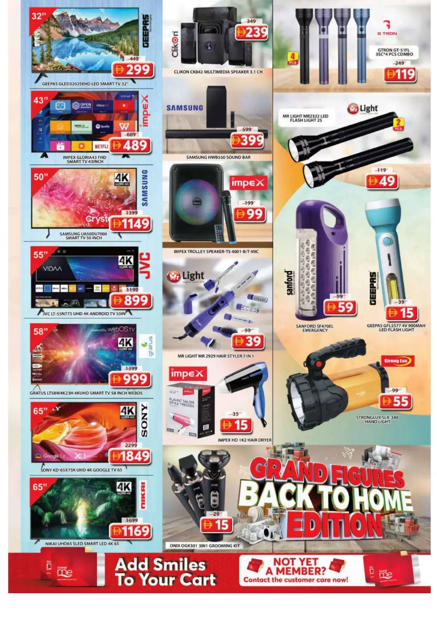 Grand Figures Back To Home Edition In Grand Hypermarket Sharjah / Ajman