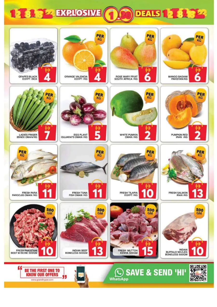 Explosive 1 To 30 Deals In Grand Hypermarket Dubai