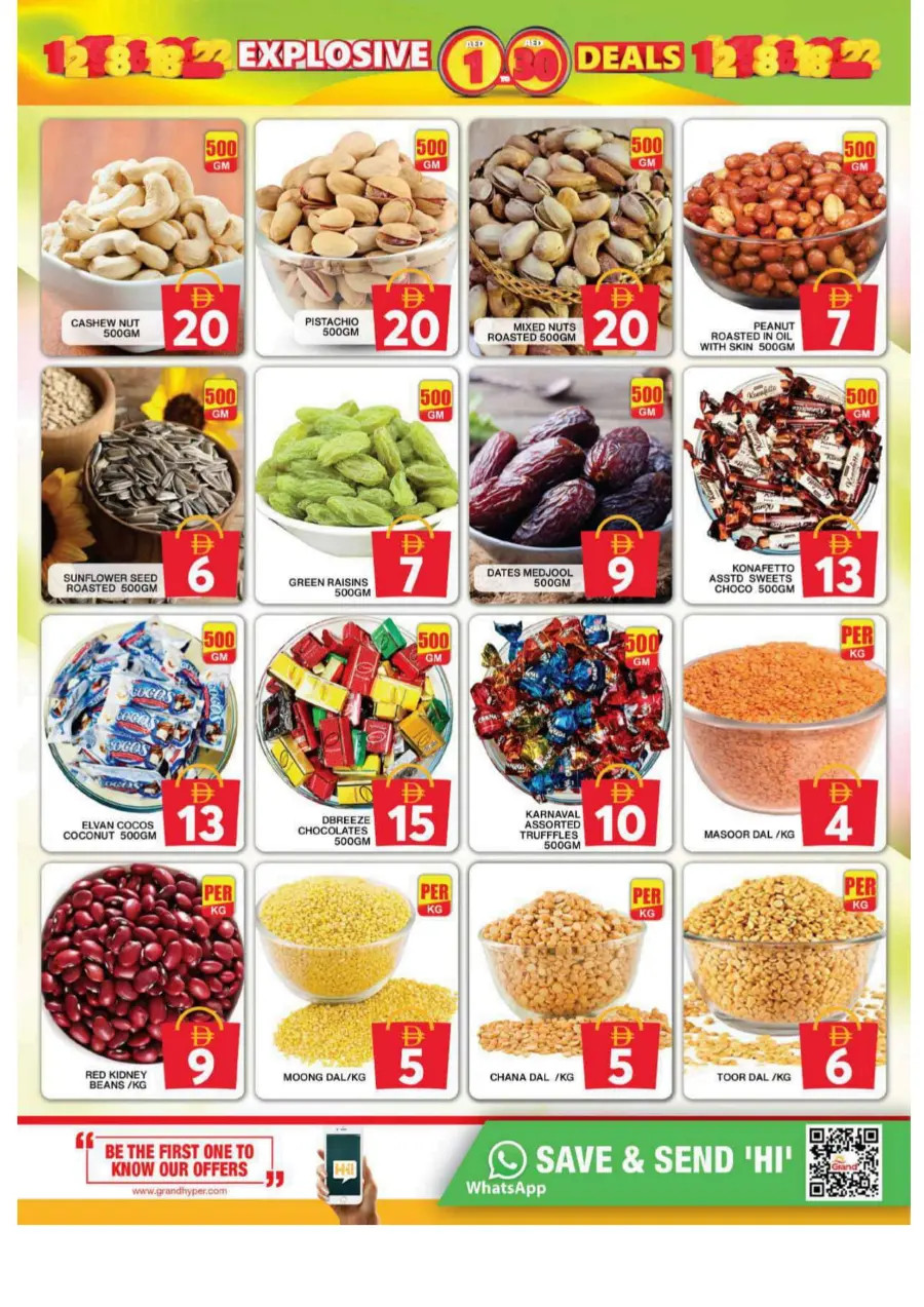 Explosive 1 To 30 Deals In Grand Hypermarket Dubai