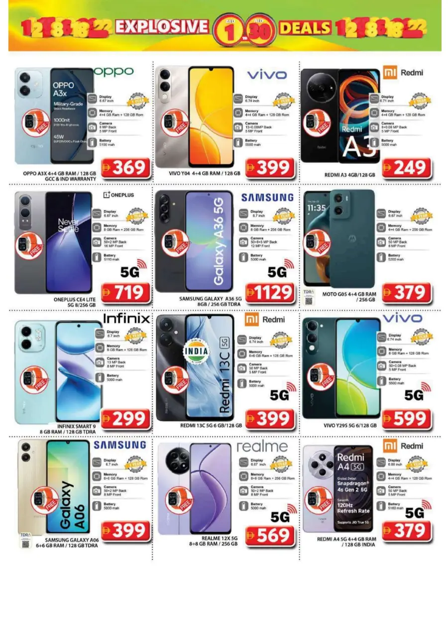 Explosive 1 To 30 Deals In Grand Hypermarket Dubai