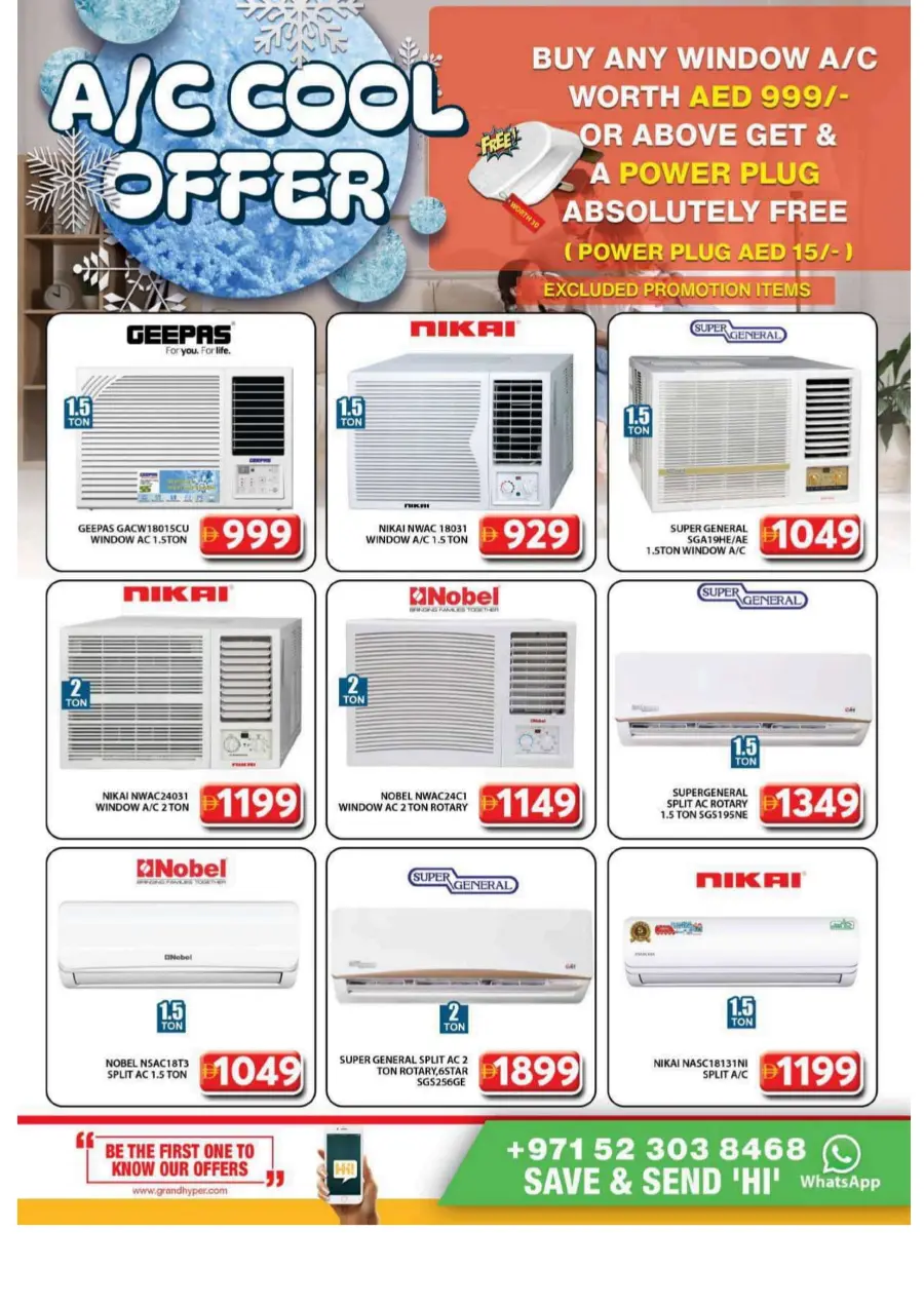 Explosive 1 To 30 Deals In Grand Hypermarket Dubai