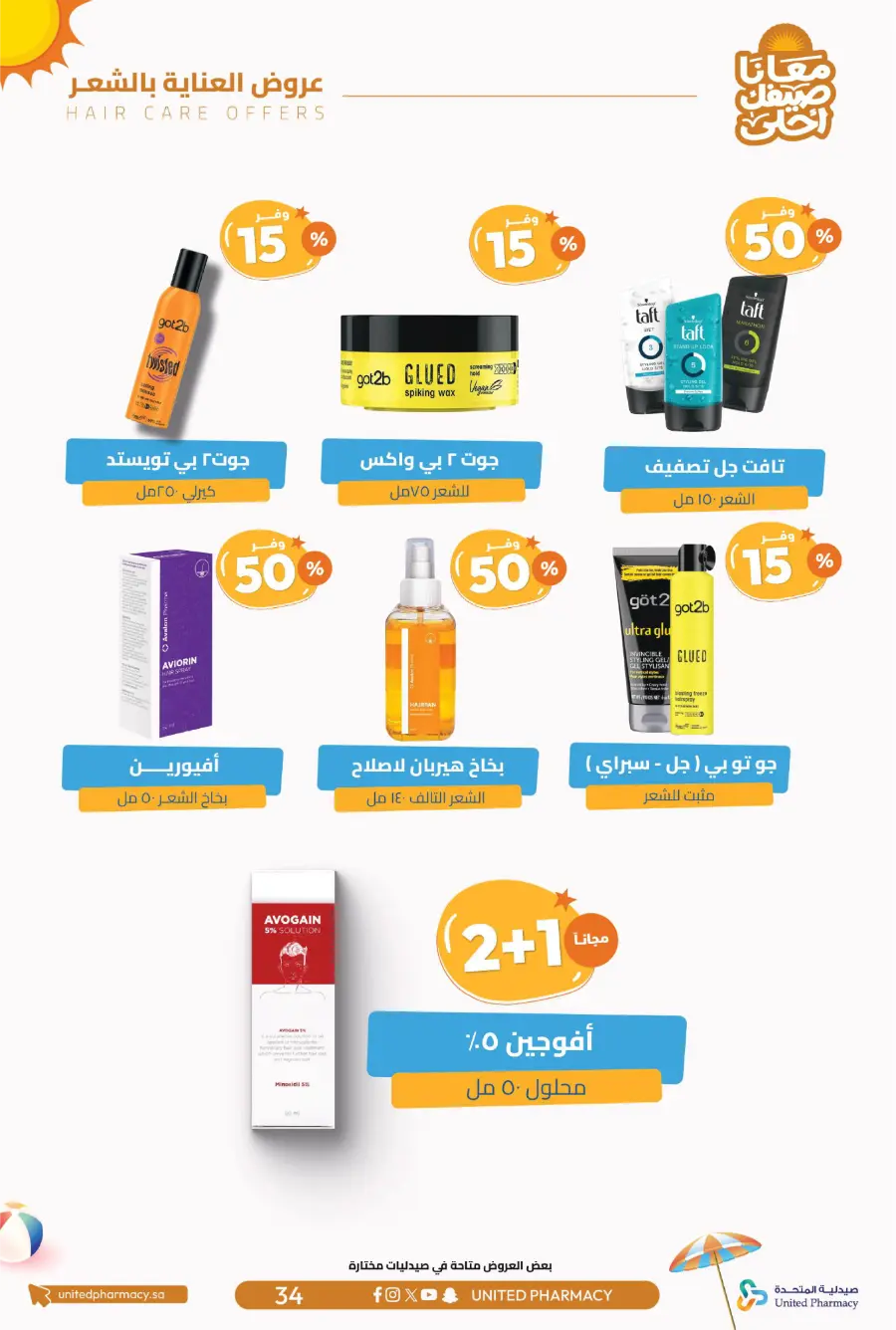 Up to 60% Off – Cool Summer Savings!" In United Pharmacy undefined