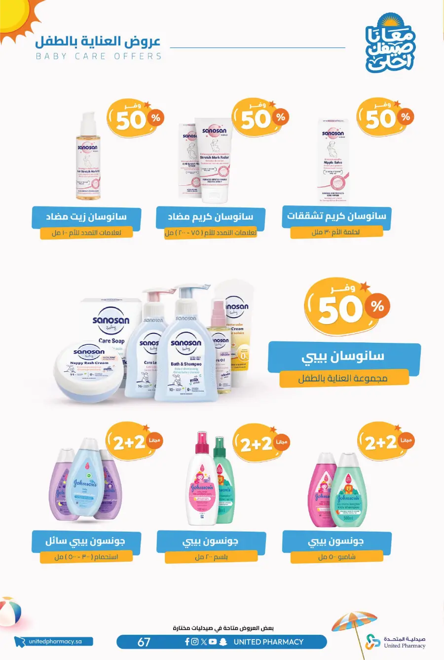Up to 60% Off – Cool Summer Savings!" In United Pharmacy undefined