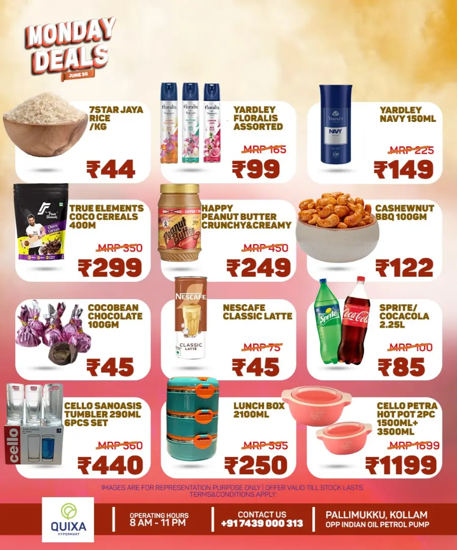 Monday Deals In QUIXA Hypermart undefined