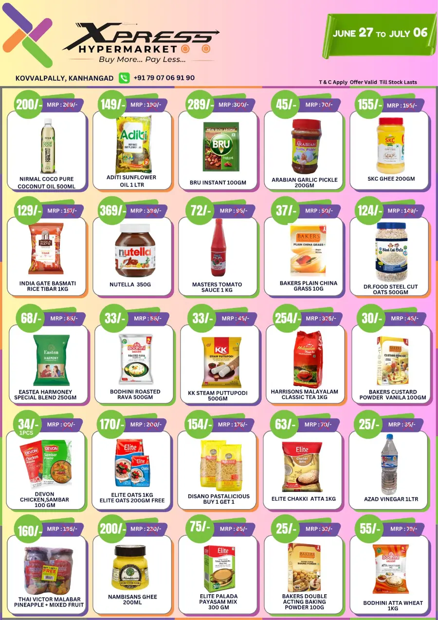 Low Price Offers In Xpress Hypermarket Kasaragod