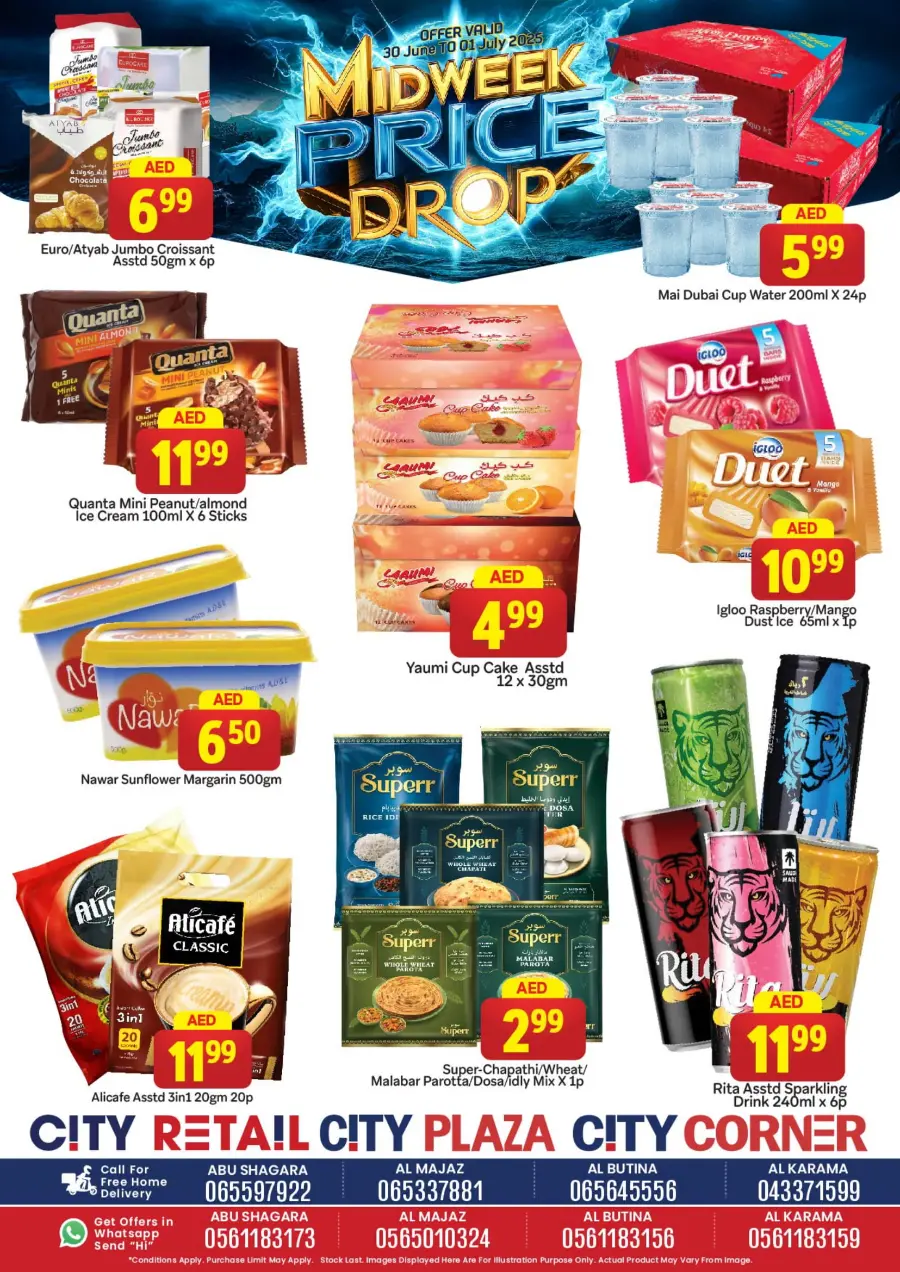 Midweek Price Drop In City Retail Sharjah / Ajman