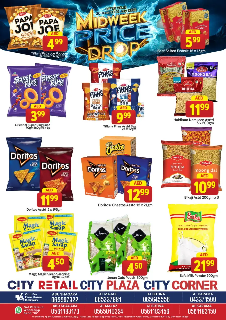 Midweek Price Drop In City Retail Sharjah / Ajman