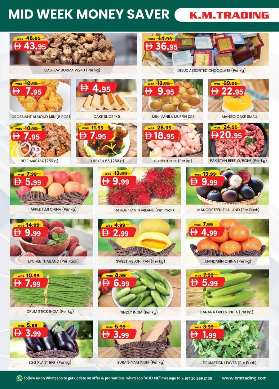 Mid Week Money Saver In K.M Trading Dubai