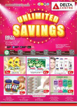 UNLIMITED SAVING PROMOTION In Delta Centre Dubai,Sharjah / Ajman