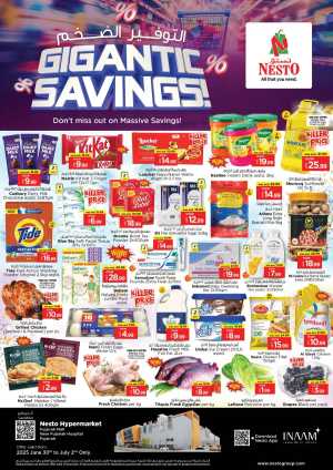 Gigantic Savings In Nesto Hypermarket Fujairah