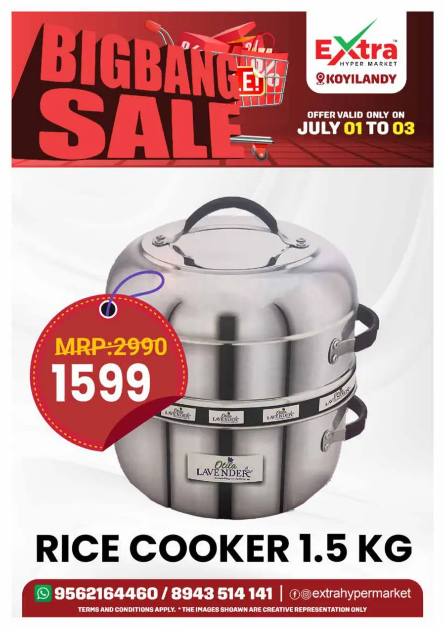 Bigbang Sale In Extra hypermarket Calicut