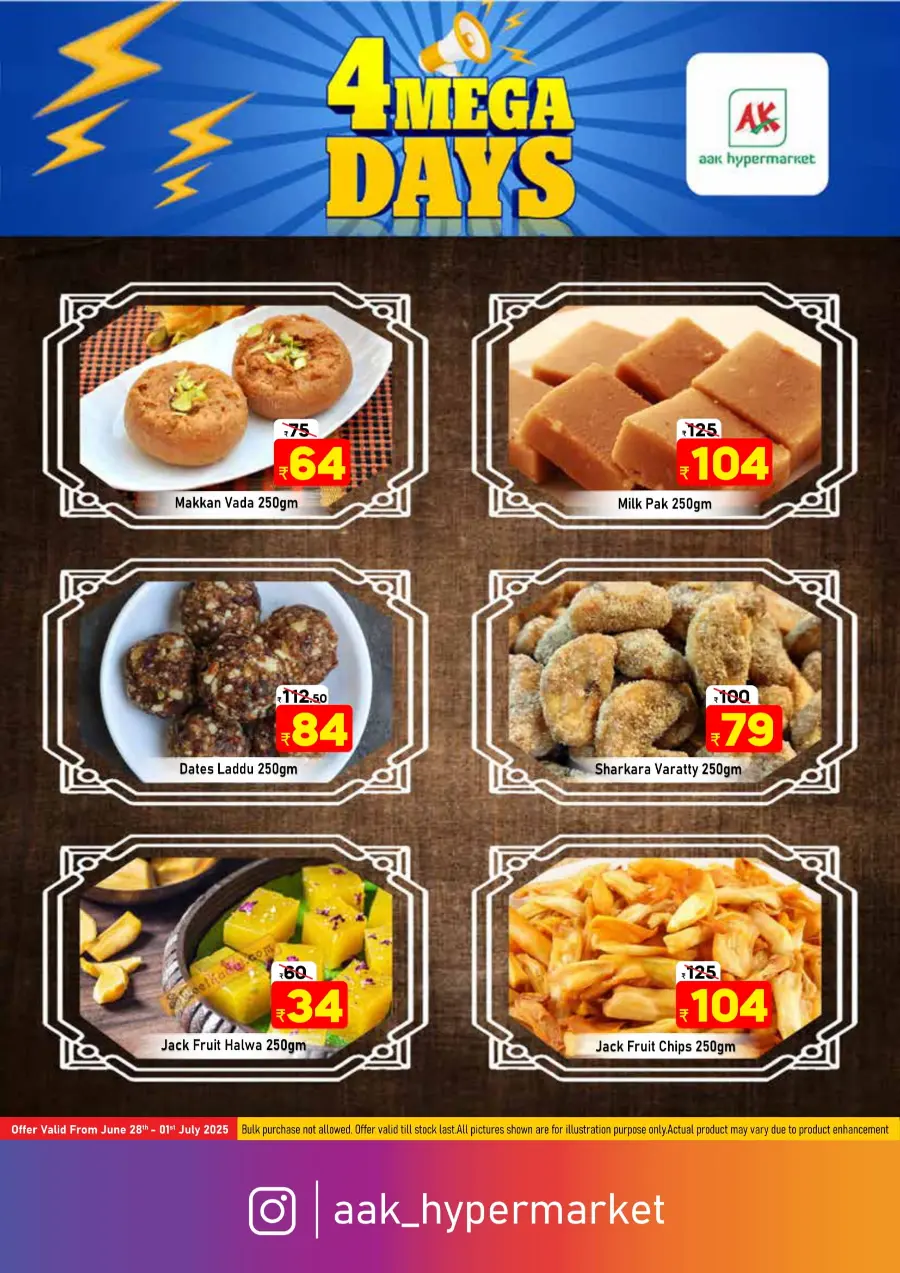 Tuesday Offer In AAK Hypermarket Malappuram