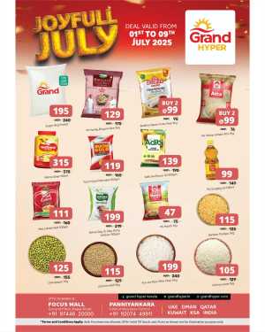 Joyful July In Grand Hypermarket Calicut