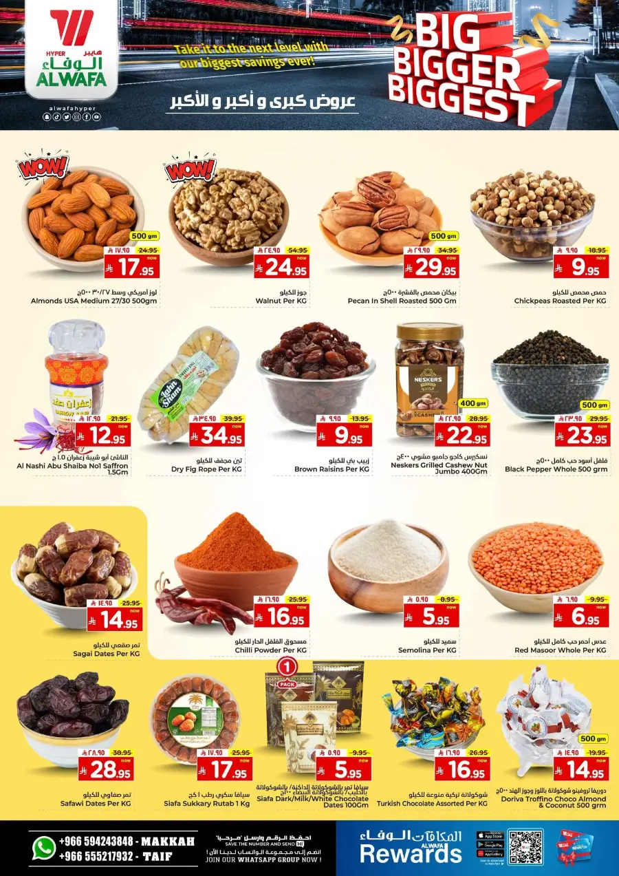 Big Bigger Biggest Offer In Al Wafa Hypermarket undefined