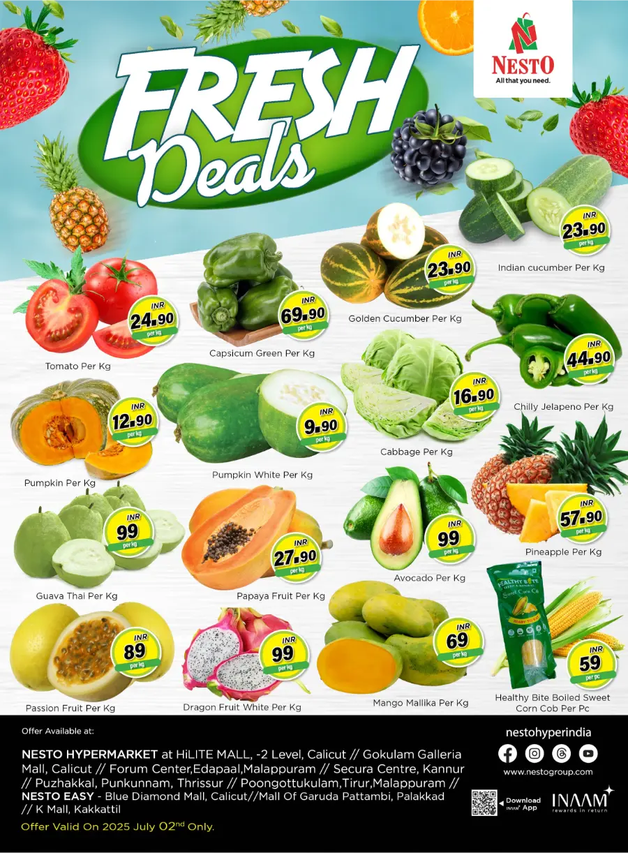 Fresh Deal In Nesto Hypermarket Calicut