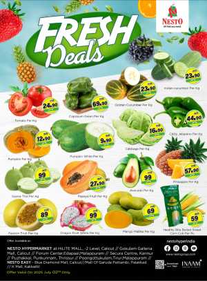 Fresh Deal In Nesto Hypermarket Calicut,Malappuram,Kannur,Thrissur,Palakkad