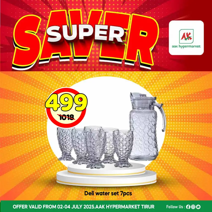 Super Saver In AAK Hypermarket Malappuram