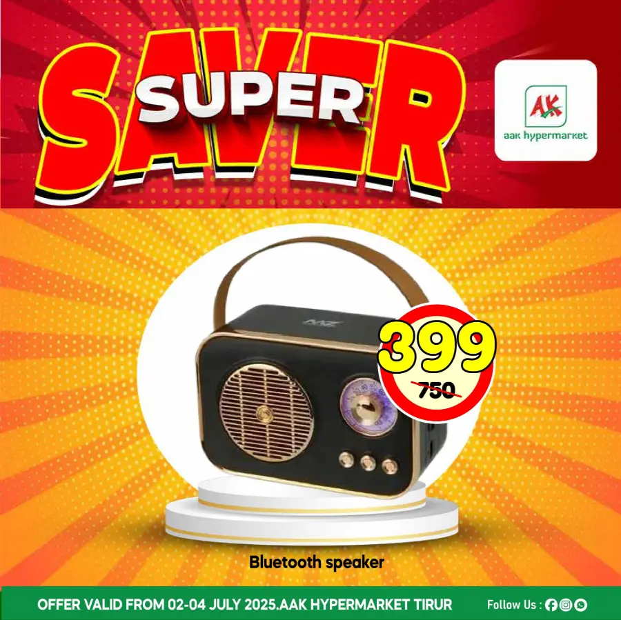 Super Saver In AAK Hypermarket Malappuram