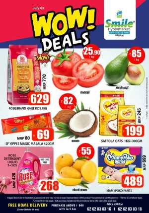 Wow Deals In Smile Hypermarket Kannur