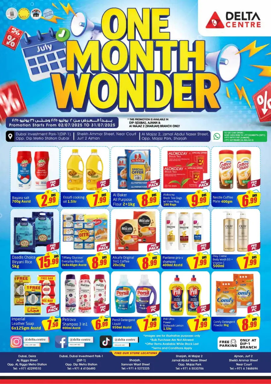 One Month Wonder In Delta Centre Dubai