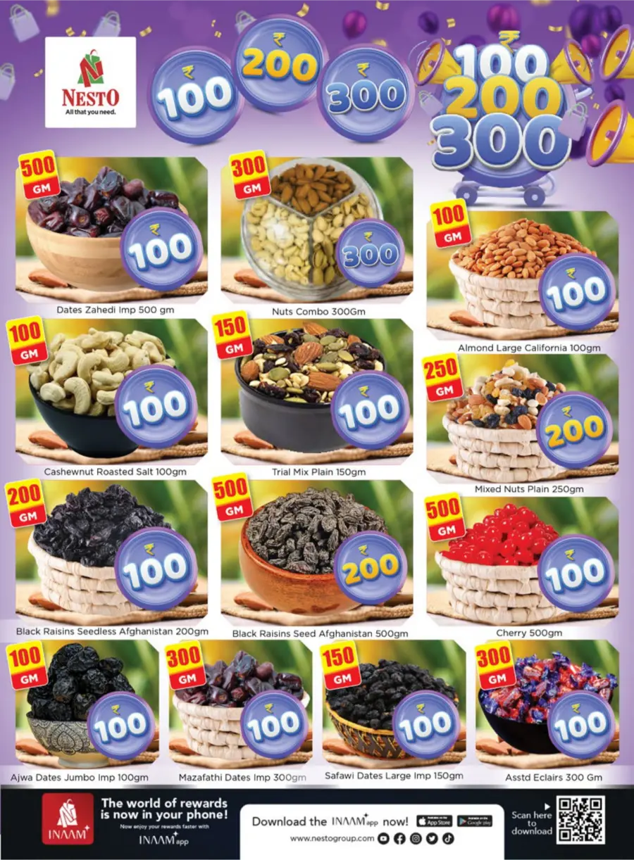 100–200–300 Deals – Shop More, Spend Less! In Nesto Easy Calicut