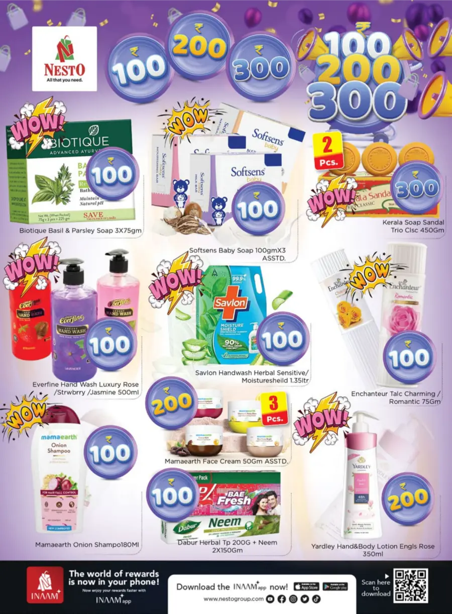 100–200–300 Deals – Shop More, Spend Less! In Nesto Easy Calicut