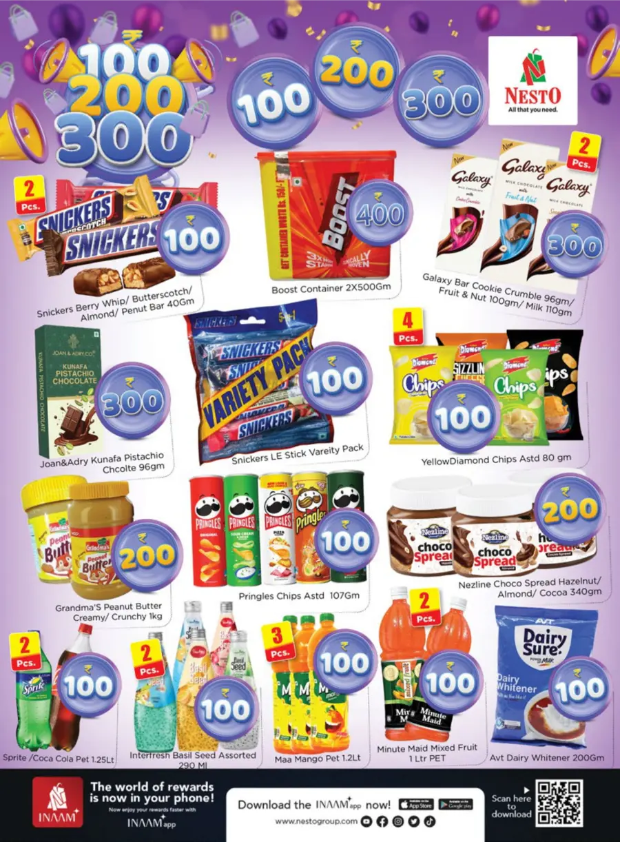 100–200–300 Deals – Shop More, Spend Less! In Nesto Easy Calicut