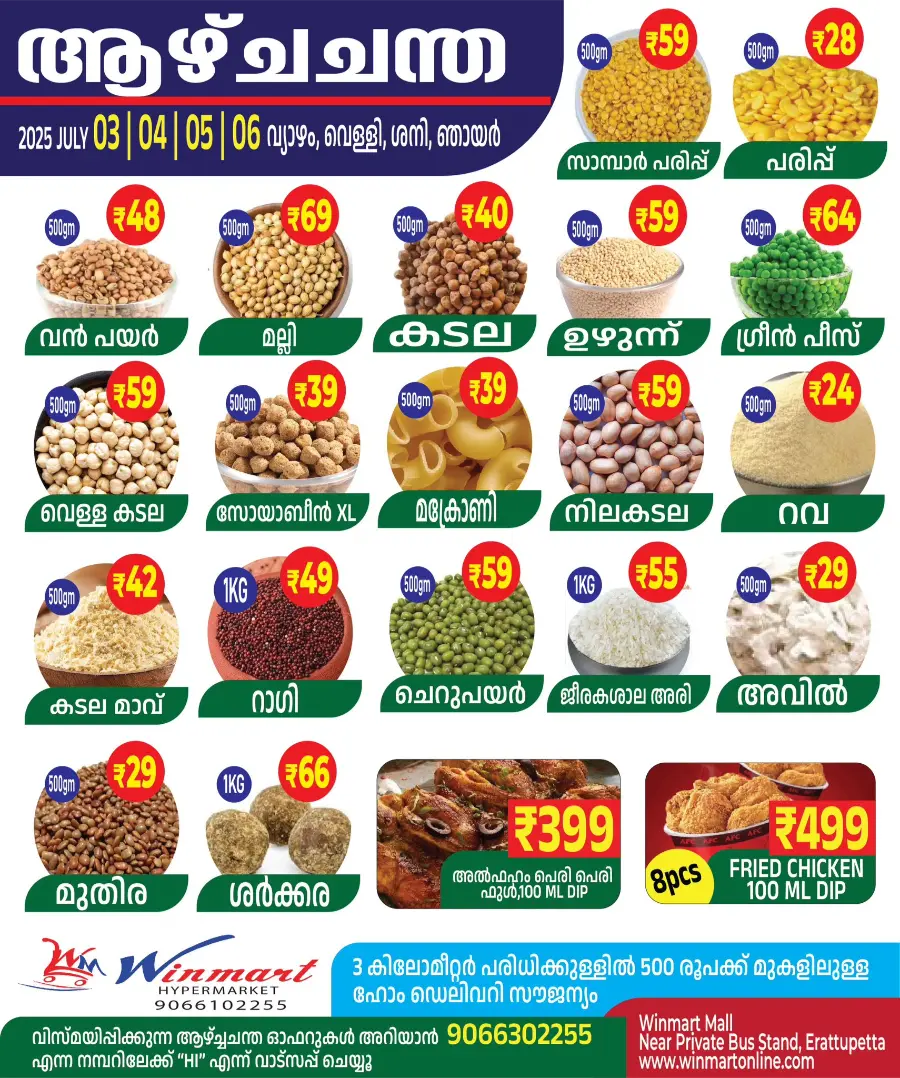 Weekly Best Deals – Shop Smart, Save More In Winmart Hypermarket Kottayam
