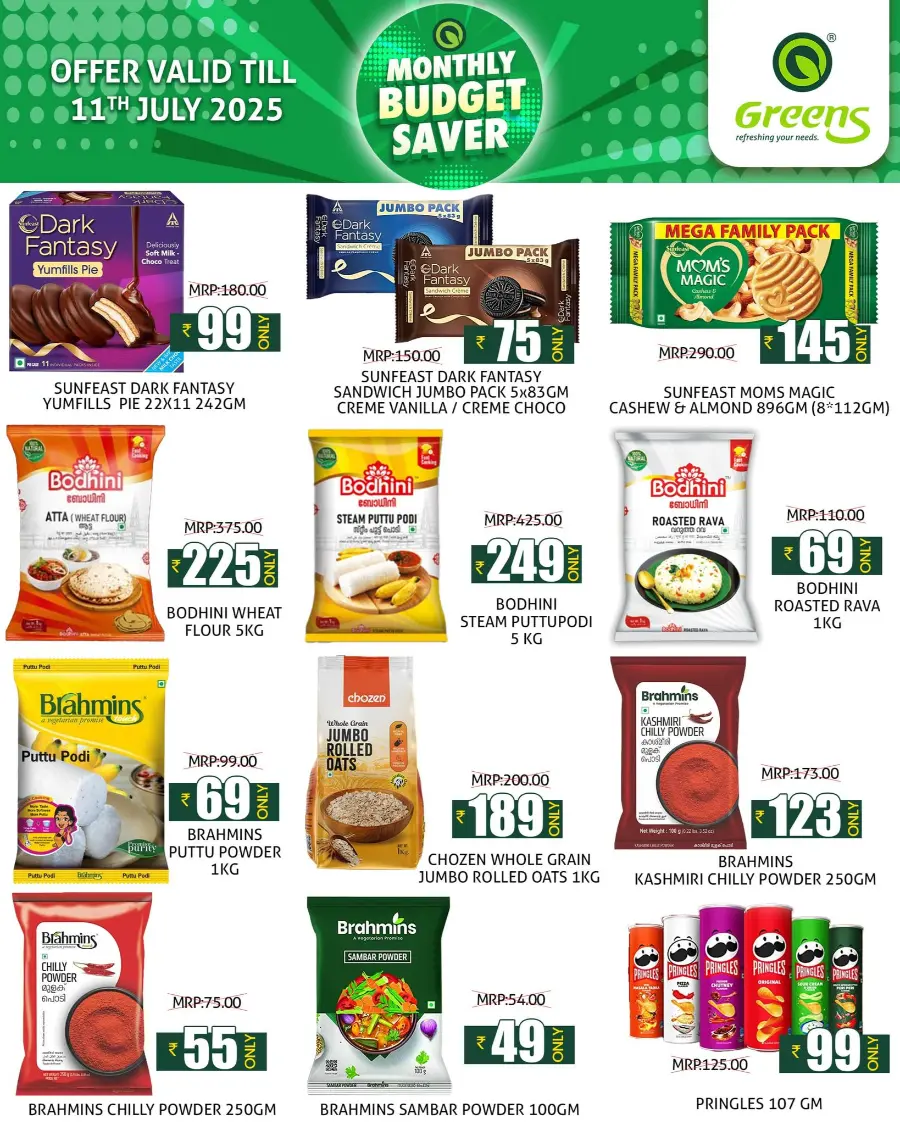 Monthly Budget Saver - Shop Big In Greens Hypermarket Kannur