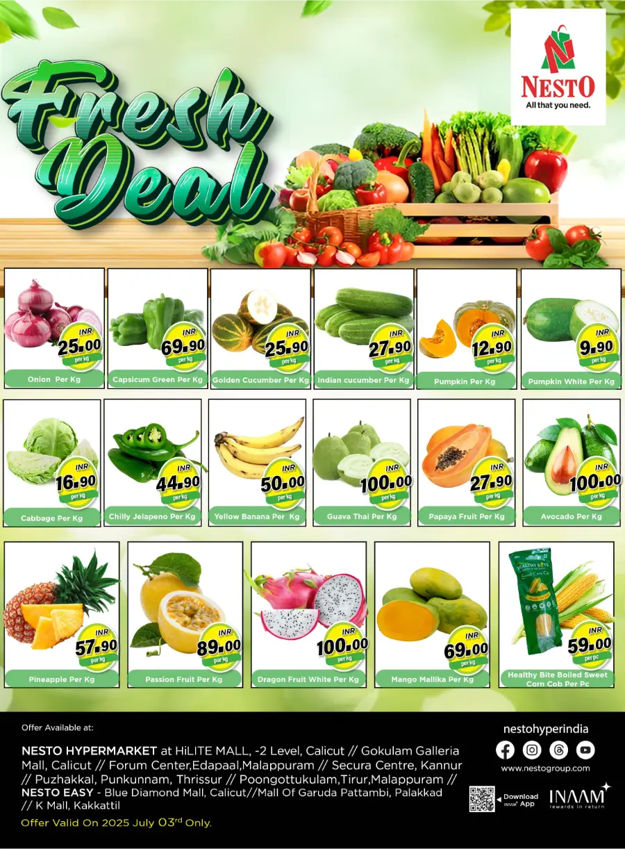Fresh Deals In Nesto Hypermarket Calicut