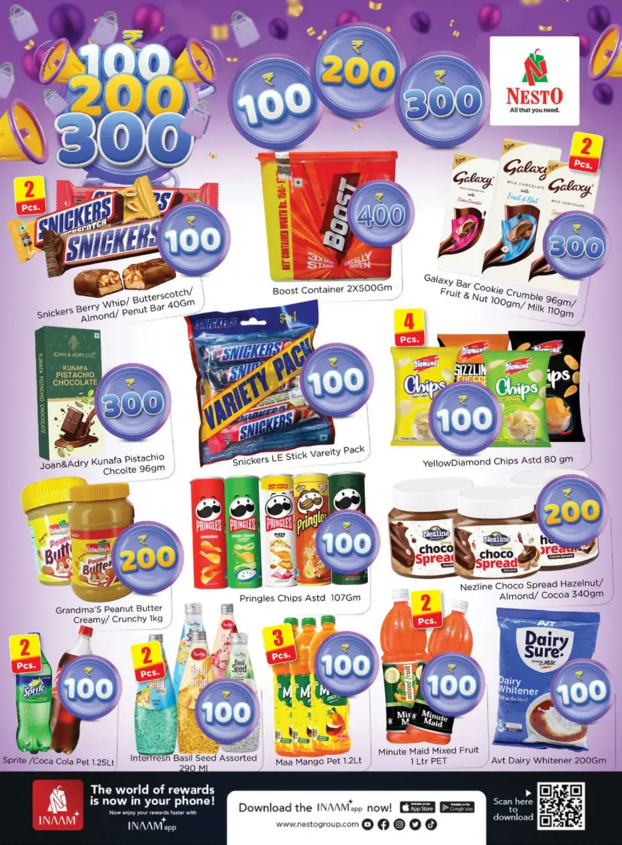 100–200–300 Deals – Shop More, Spend Less! In Nesto Hypermarket Calicut